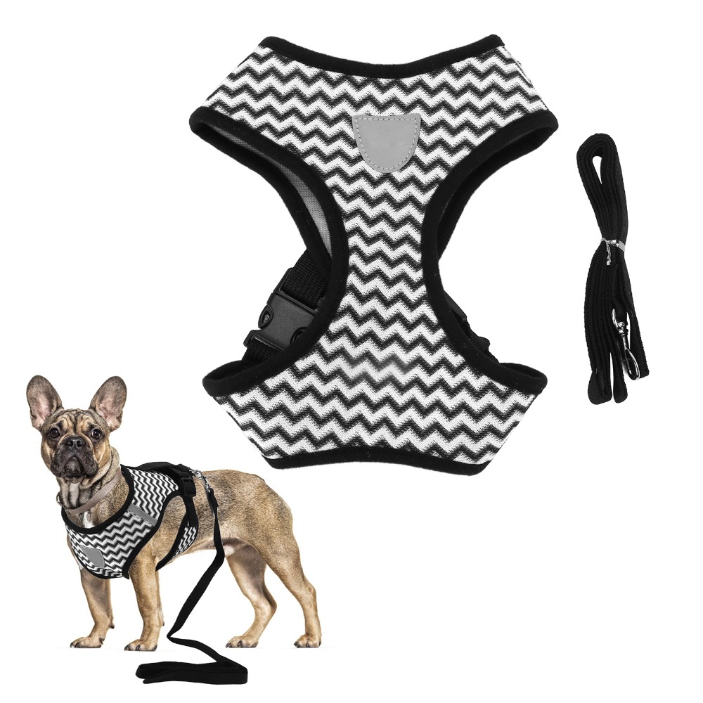 Fabric Weight Set - Mesh Fabric Pet Harness Set Wave