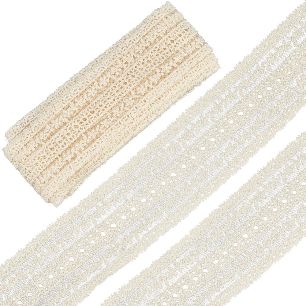 Sewing Eyelet Fabric - 2.2 Inch Wide Vintage Cotton Lace