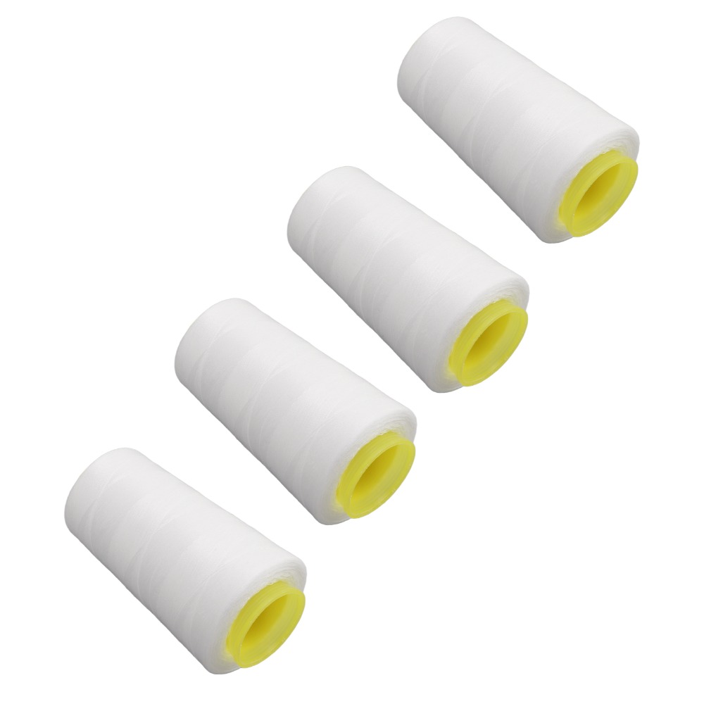 4Pcs 3000 Yards Each Serger Th - Serger Thread Cone 评论和价格