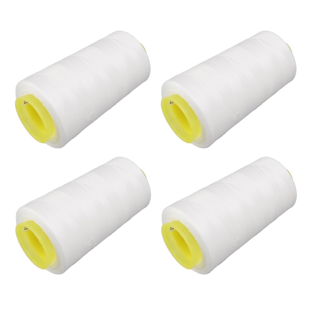 4Pcs 3000 Yards Each Serger Th - Serger Thread Cone 评论和价格