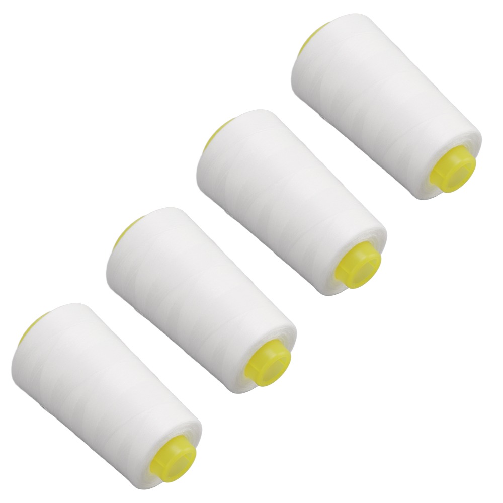 4Pcs 3000 Yards Each Serger Th - Serger Thread Cone 评论和价格