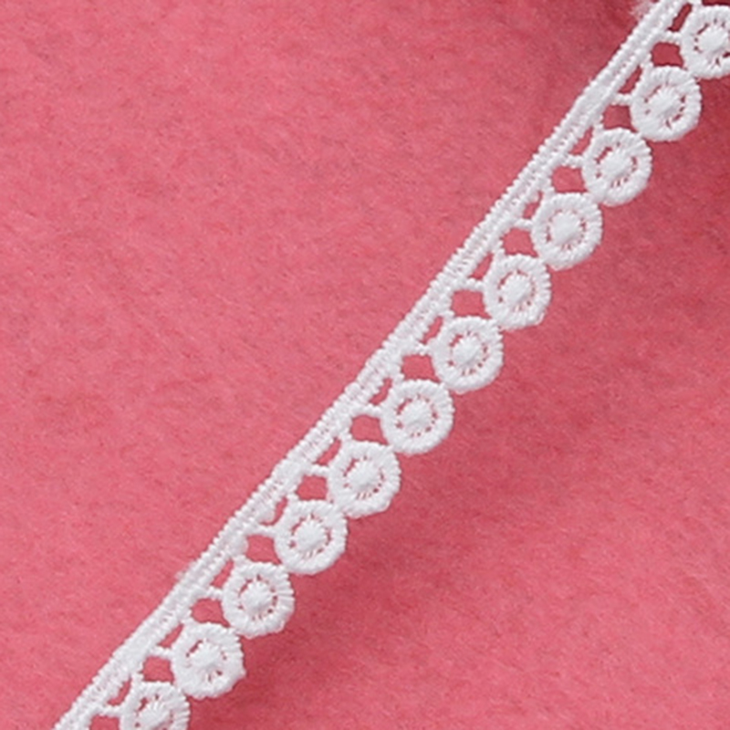 50Yds White Lace Ribbon Fabric - Sewing Eyelet Fabric 评论和价格