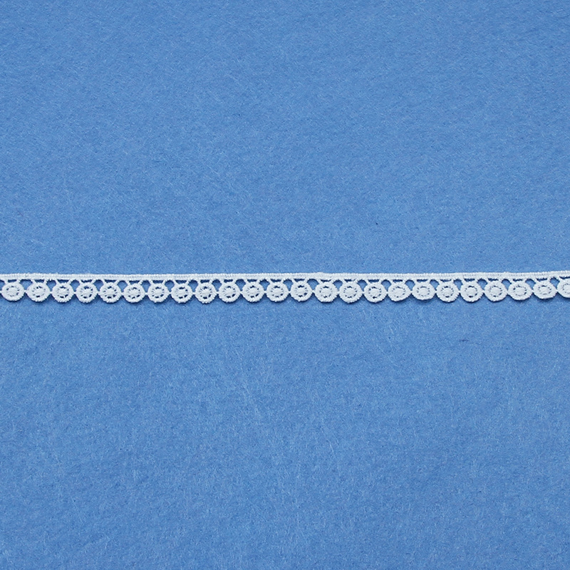 50Yds White Lace Ribbon Fabric - Sewing Eyelet Fabric 评论和价格
