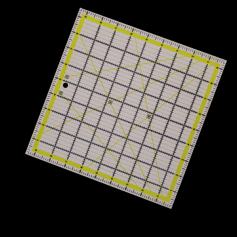 4Pcs Square Acrylic Quilting R - Quilting Ruler Square 评论和价格