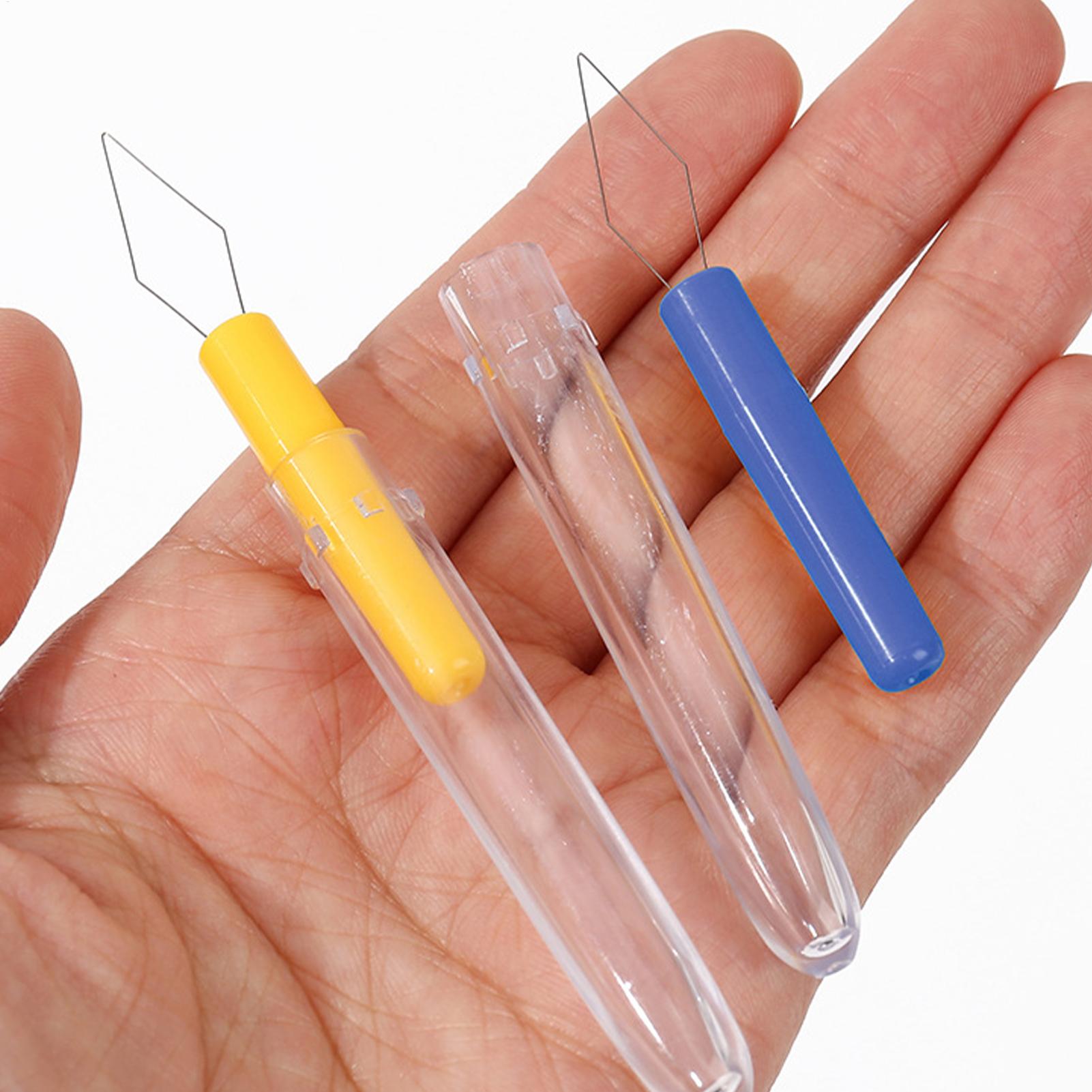 3Pcs Needle Threader with Cove - Needle Threader Tool 评论和价格