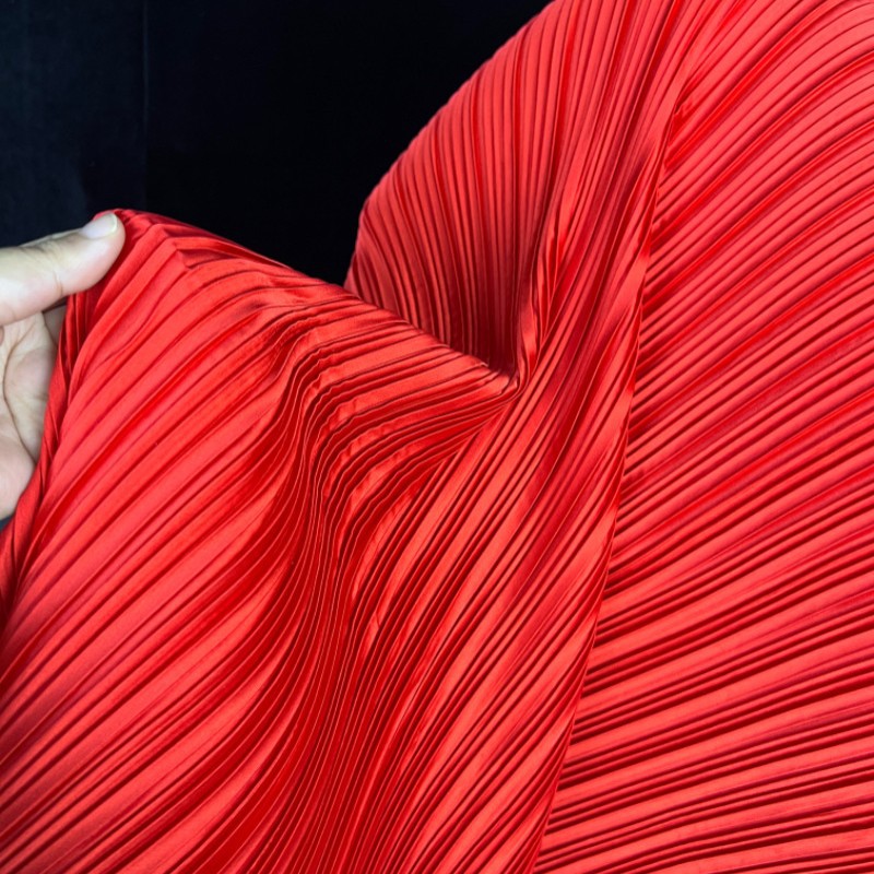 Stretch Imitation Silk Pleated - Sewing Garment 评论和价格