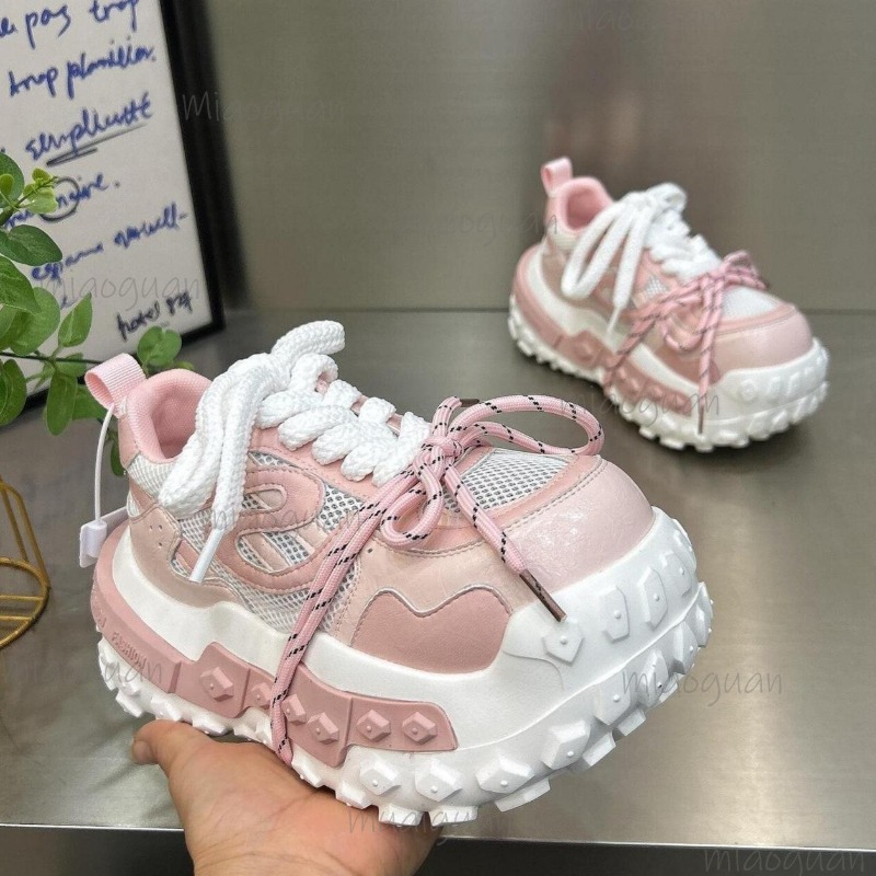 Women's Chunky Platform Dad Sn - Sewing Garment 评论和价格
