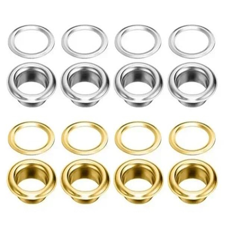 100pc 4mm Buckle ButtonsMetal  - Sewing Eyelet Fabric 评论和价格