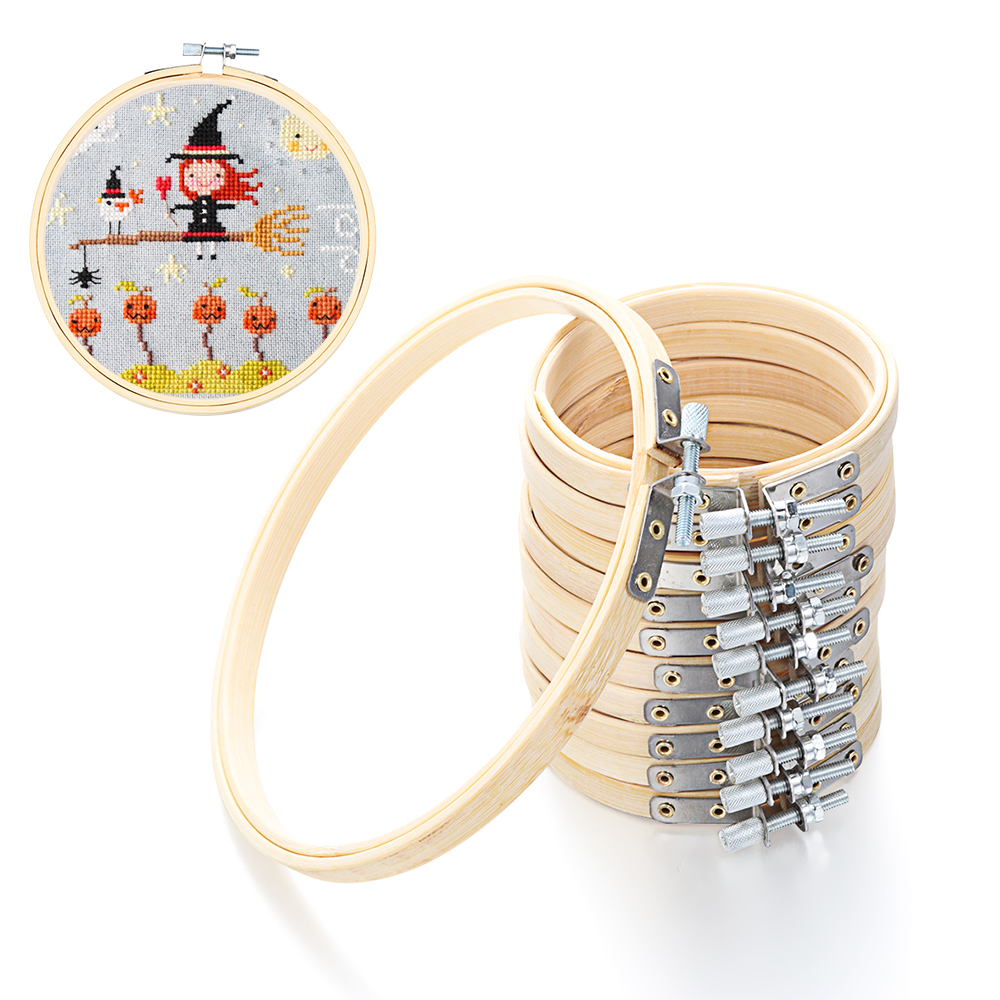 10/13/15/20cm Embroidery Hoop  - Sewing Recycle 评论和价格