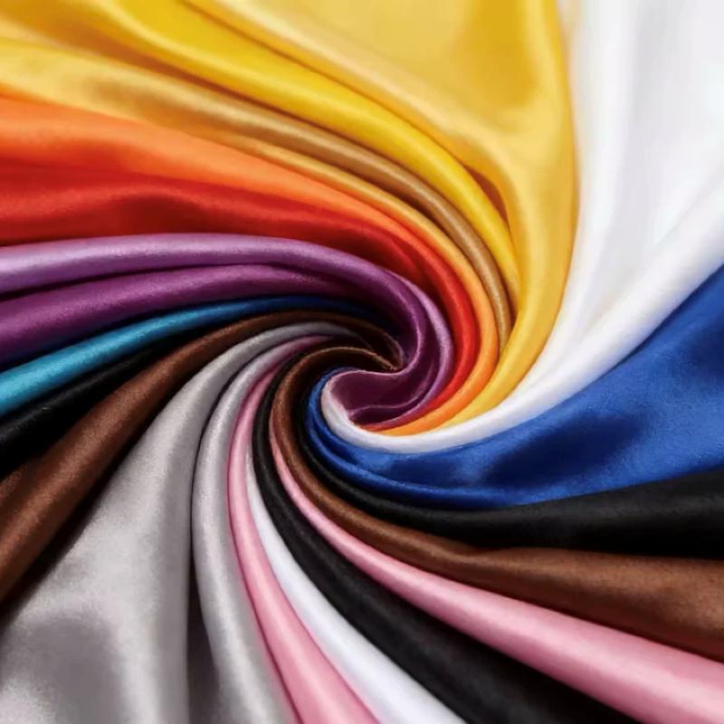 Multi-Color Soft Satin Fabric  - Textile And Sewing Materials 评论和价格