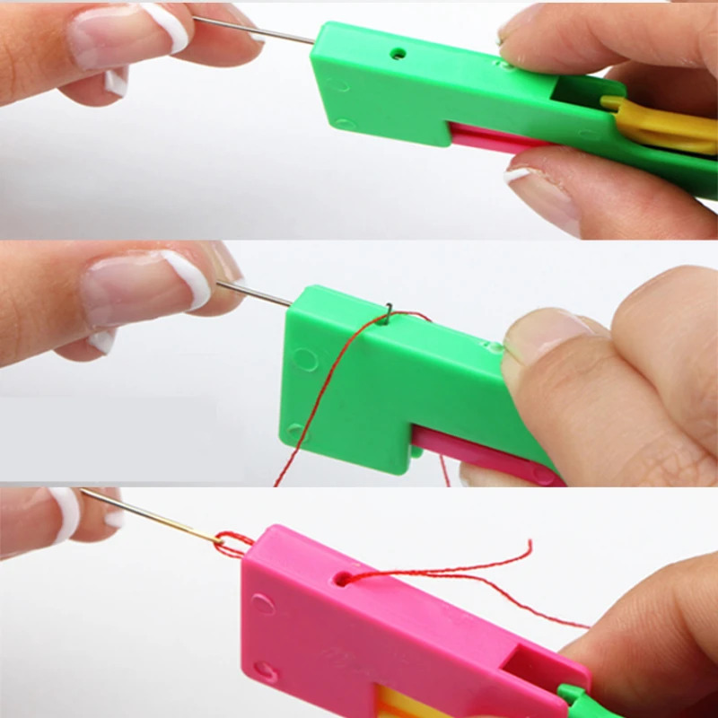 1pcs Elderly Convenient High Q - Needle Threader Tool 评论和价格