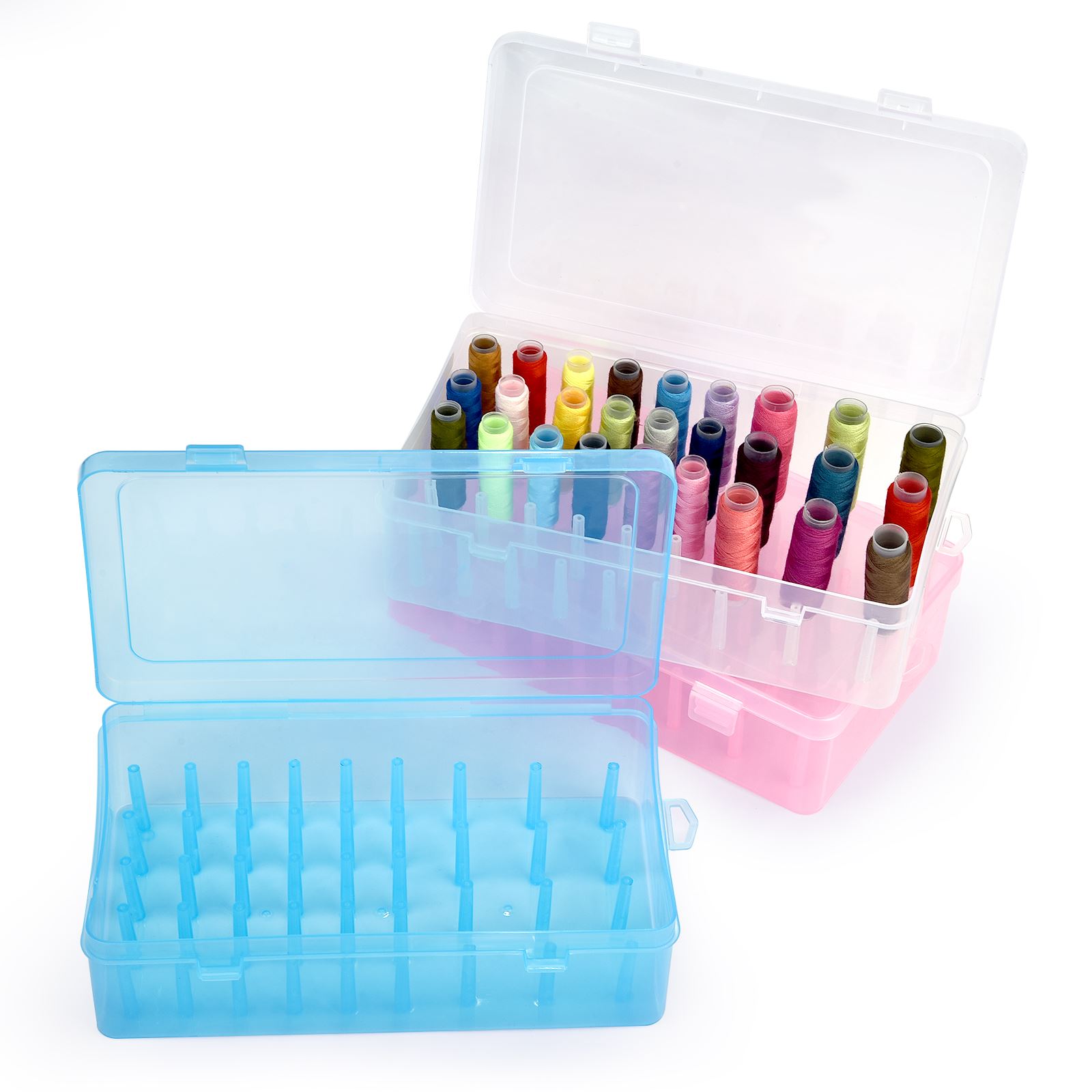 42 Axis Sewing Threads Box Bob - Bobbin Organizer Box 评论和价格