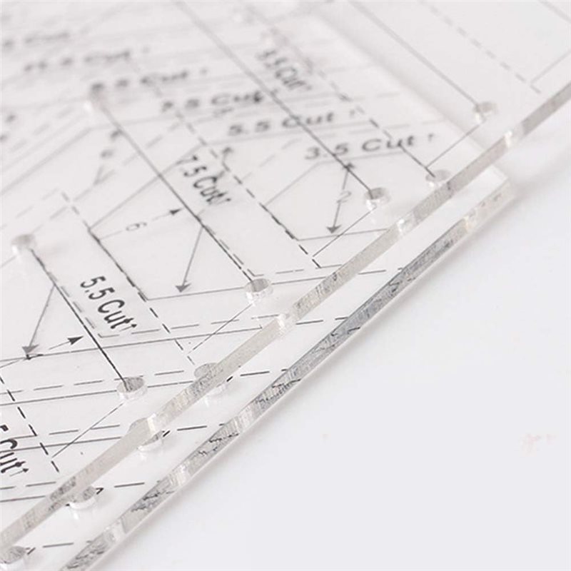 A25F-4Pcs Quilting Ruler Set,  - Quilting Ruler Square 评论和价格