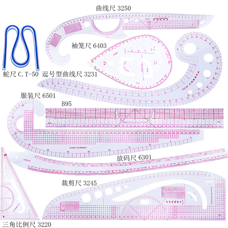 5/6/9pcs Set Tailor Measuring  - Quilting Ruler Square 评论和价格