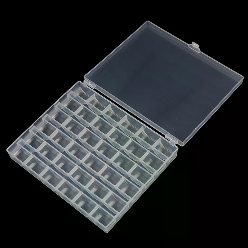 36 Spools Empty Bobbins Sewing - Bobbin Organizer Box 评论和价格