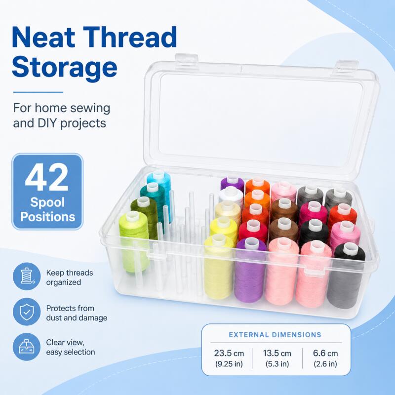 Sewing Thread Storage Box 42 S - Bobbin Organizer Box 评论和价格