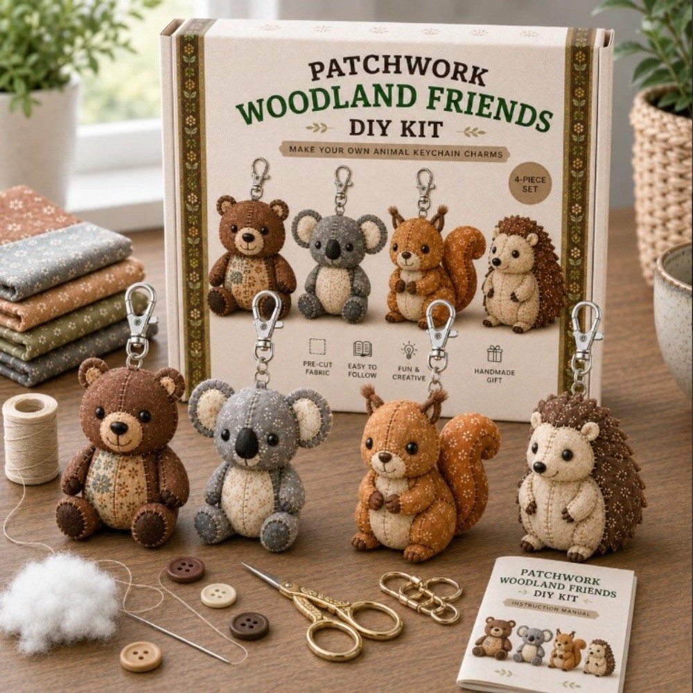 Pre-cut Fabric 3D Felt Sewing  - Textile Sewing Kit 评论和价格