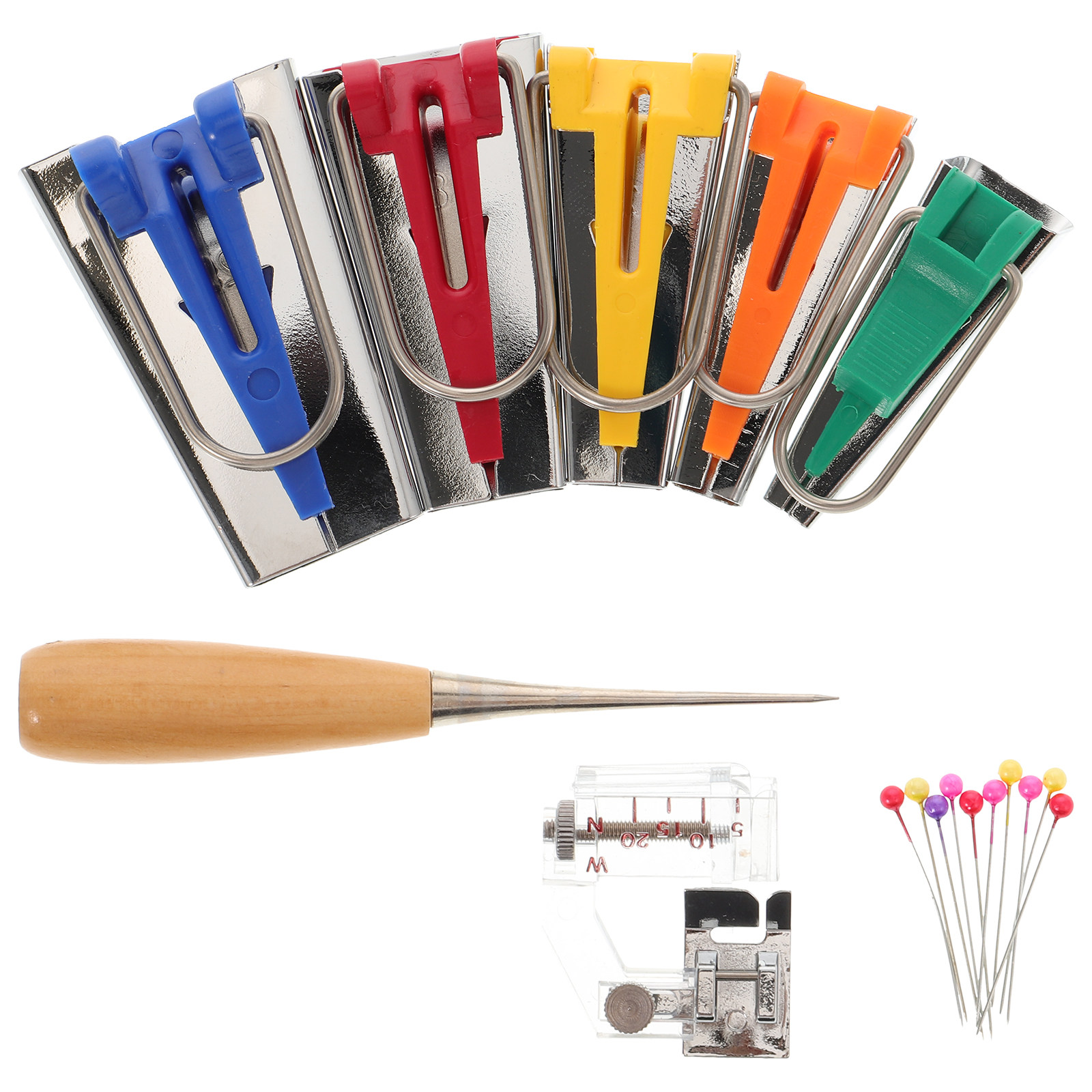 1Set Bias Tape Maker Set Profe - Sewing Kit 评论和价格