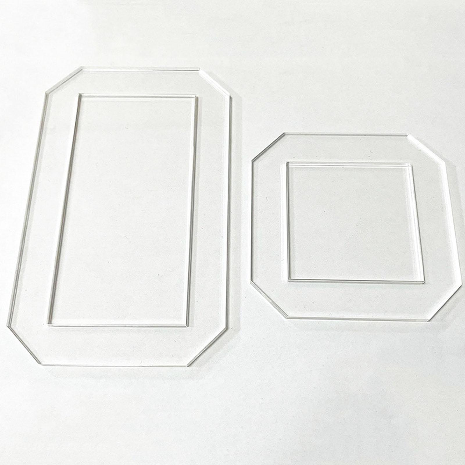 2Pcs Quilting Templates Quilt  - Quilting Ruler Square 评论和价格