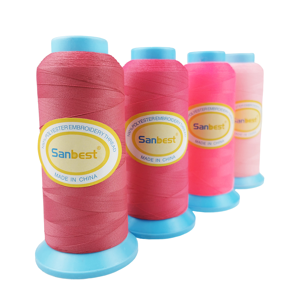Sanbest Matt Embroidery Thread - Serger Thread Cone 评论和价格