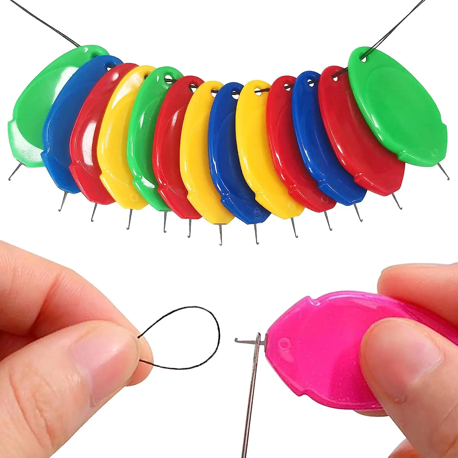 6Pcs Needle Threader Stitch In - Needle Threader Tool 评论和价格