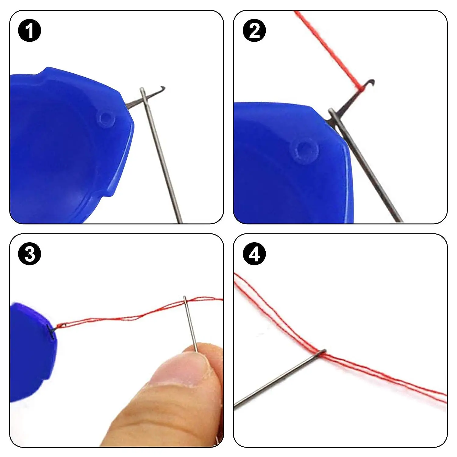6Pcs Needle Threader Stitch In - Needle Threader Tool 评论和价格